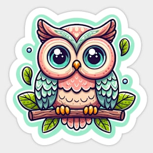 Owl Sticker